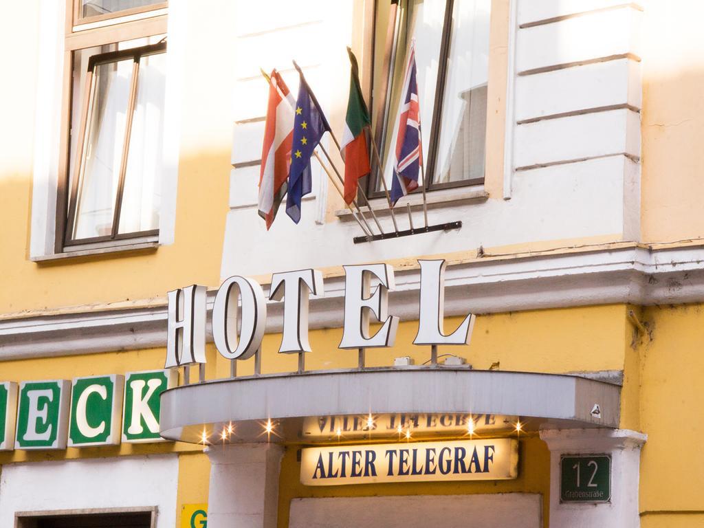 Hotel Alter Telegraf Graz Exteriör bild
